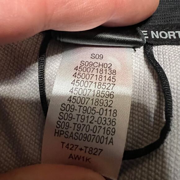 The North Face Jacket Mens XL Lightweight Black Gray Windbreaker - Picture 7 of 10